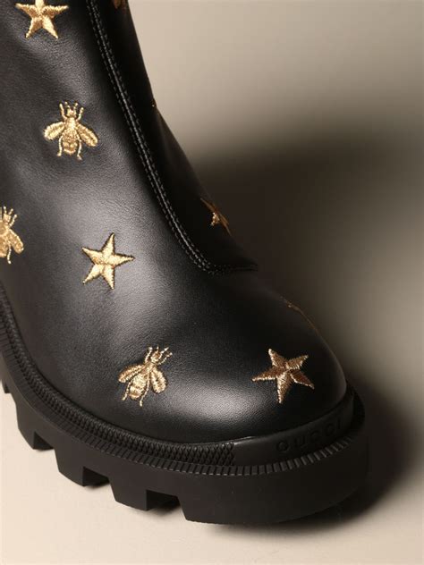 gucci sneakers with bee|gucci star and bee boots.